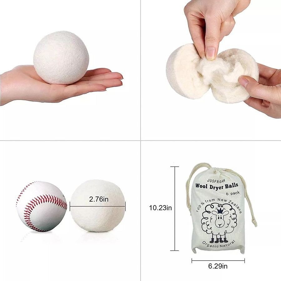 wool dryerballs laundry